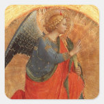 Angel at Annunciation Square Stickers