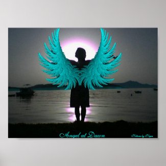 Angel at Dawn print