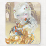 "Angel at Glastonbury Abbey" Mousepad