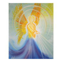 Angel Aura Print by NoelCornelia Angel Aura Print