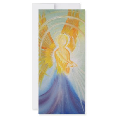 Angel Aura Products Rack Card Template by NoelCornelia
