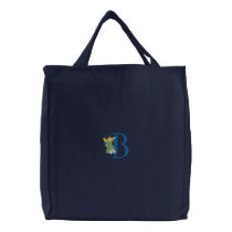 Angel B embroidered bags by ZazzleEmbroidery Angel B embroidered bags