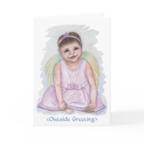 Angel Baby Greetings cards
