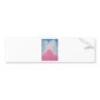 Angel & Baby - Pink Bumper Sticker