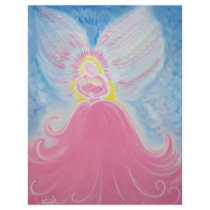 Angel & Baby - Pink letterhead by NoelCornelia Angel & Baby - Pink letterhead