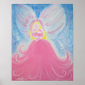 Angel & Baby - Pink Print