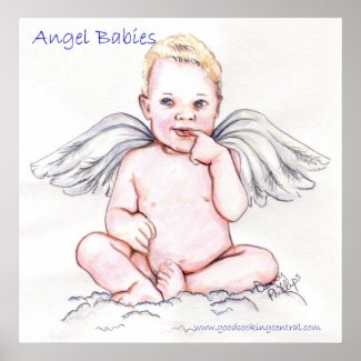 Angel Baby Poster 2 print