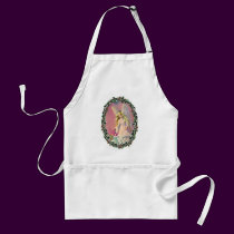 ANGEL, BABY & WREATH by SHARON SHARPE aprons by sharonsharpe ANGEL, BABY & WREATH by SHARON SHARPE aprons