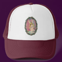 ANGEL, BABY & WREATH by SHARON SHARPE hats