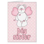 Angel Bear Big Sister Cards