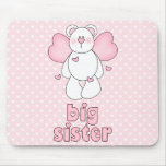 Angel Bear Big Sister Mouse Pads