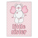 Angel Bear Little Sister cards