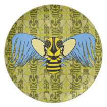 Angel Bee Plate
