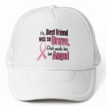 Angel BEST FRIEND Breast Cancer T-Shirts & Apparel Trucker Hat