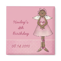 Angel · Birthday Invitation Magnet
