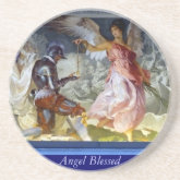 Angel Blessed coaster
