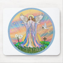 Angel Blessing mousepads