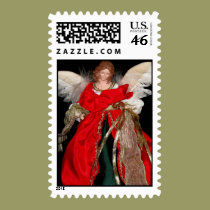Angel Blessings postage by sexycher Angel Blessings postage