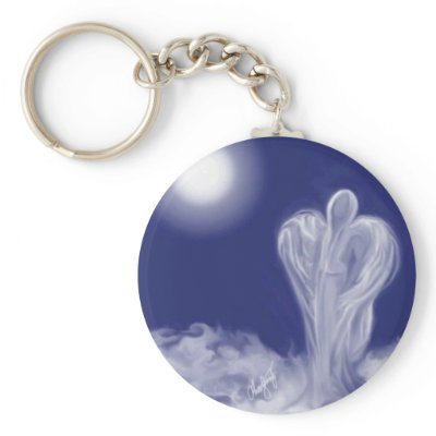 Angel Boy Sings Key Chain by godsworld4you