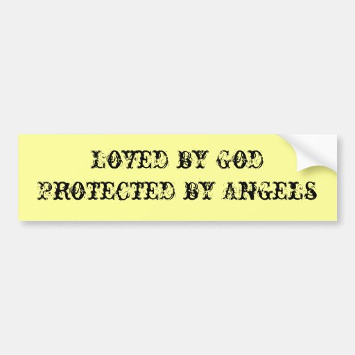 Angel Bumper Sticker