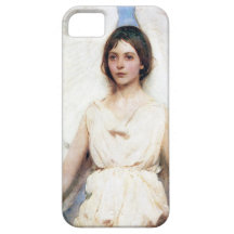 Angel by Abbott Handerson Thayer iPhone 5 Case