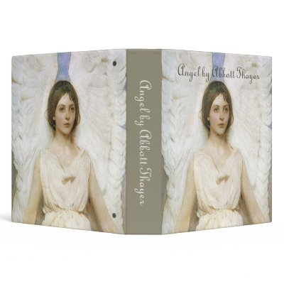 Angel by Abbott Thayer Vinyl Binder by MasterpieceCafe