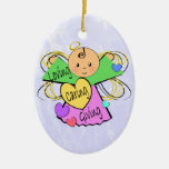Angel Caregiver Christmas Ornaments