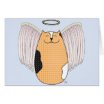 'Angel Cat' Card