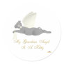 Angel Cat Dark Gray Yello...