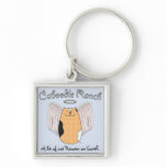 'Angel Cat' Keychain