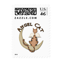 Angel Cat stamps