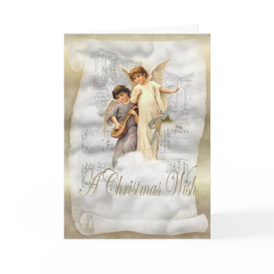Angel Christmas Card by Kym_Moss
