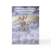 Angel Christmas Card Religious
