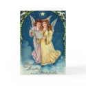 Angel Christmas Card Vintage by xmasstore Angel Christmas Card Vintage
