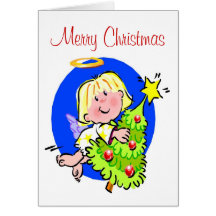 Angel Christmas - Note Card