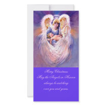 Angel christmas photo card photo cards by Angels_Love_Gifts Angel christmas photo card photo cards