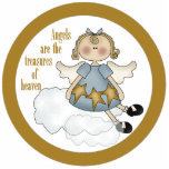 Angel Christmas Tree Ornament photo sculptures
