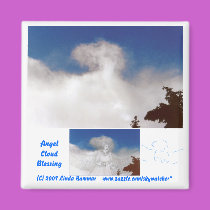 ANGEL CLOUD BLESSING MAGNET