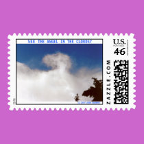 ANGEL CLOUD POSTAGE STAMP