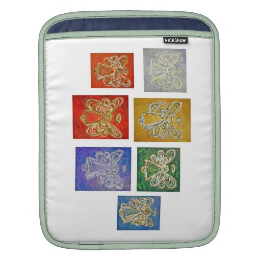 Angel Color Series Paintings iPad Computer Sleeve iPad Sleeve