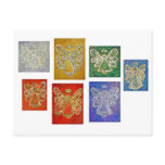 Angel Color Series Paintings Postcard