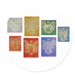 Angel Color Series Paintings Stickers