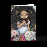 "Angel de los Muertos" Greeting Card