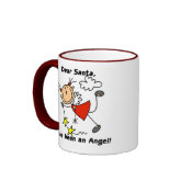 Angel Dear Santa mug