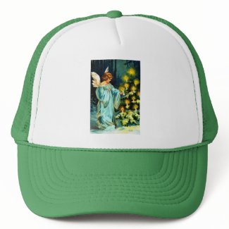 Ellen H. Clapsaddle: Angel Decorating Christmas Tree