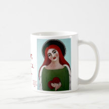 Ángel del amor taza de café