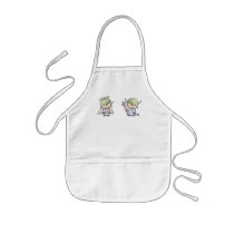 angel-devil!  Customizable! Aprons