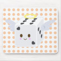 Angel Dice with Hearts mousepads by sugaroverkill Angel Dice with Hearts mousepads