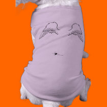 Angel Dog Wings Dog T Shirt