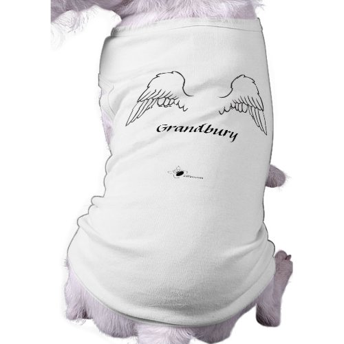 Angel Dog Wings Personalized petshirt